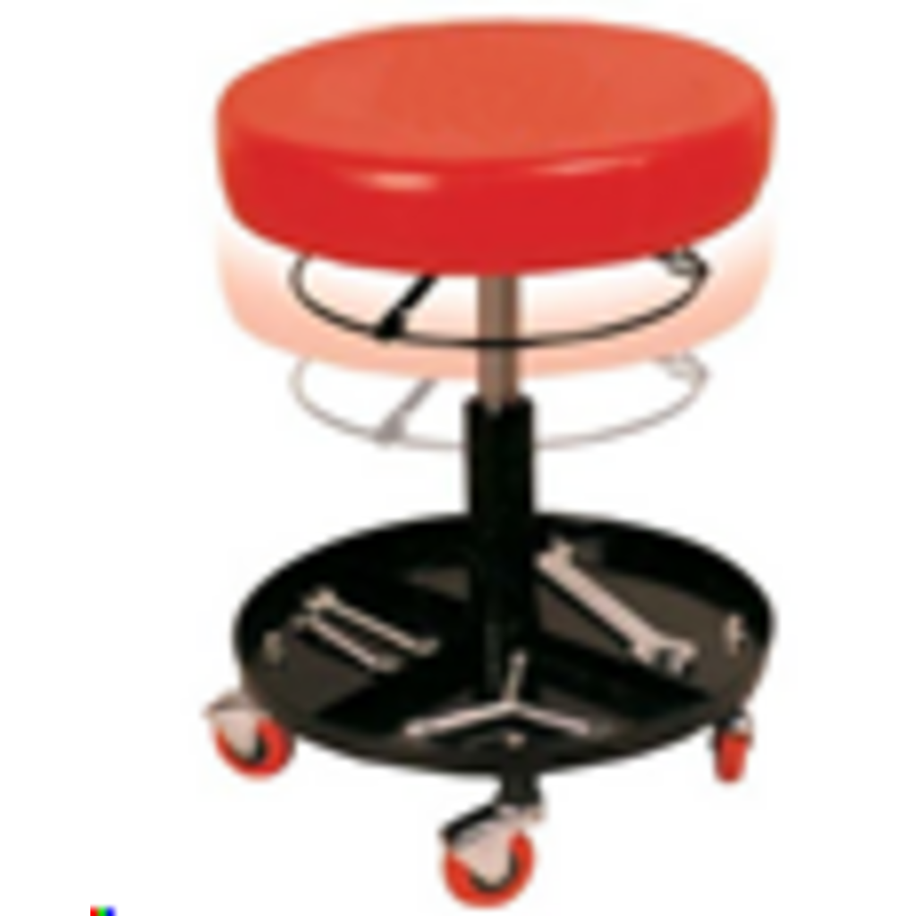 TABURETE NEUMÁTIVO MS365 WHEEL
